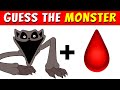 Guess the monster smiling critters by emoji and voice  poppy playtime chapter 3 character