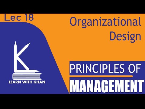 6 key elements of organizational design structure [POM] | lwk