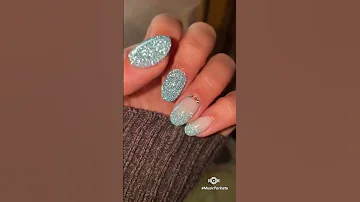 Manicure Unghie Nails Unghie Shorts Unghie Luminose Unghie Natale Luccicanti Unghie Azzurre 2022 