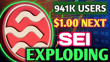 SEI NETWORK 941K Daily Users Signal Massive Breakout | SEI CRYPTO NEWS | SEI PRICE PREDICTION 