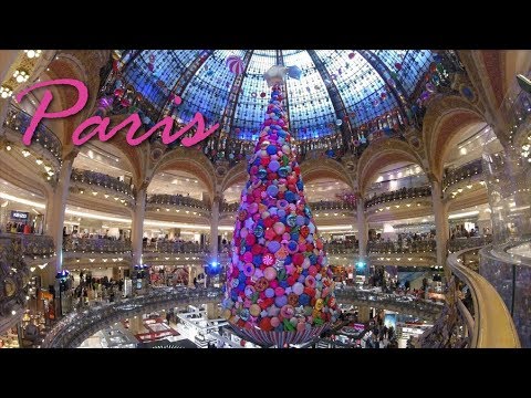 Compras em Paris: Natal nas Galeries Lafayette!