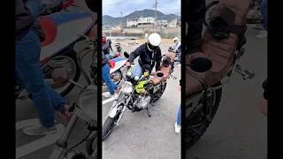 可愛すぎるCB400four女子、GS400の音で全員沼る瞬間🔥高知県合同ツーリング❗️#norikh250