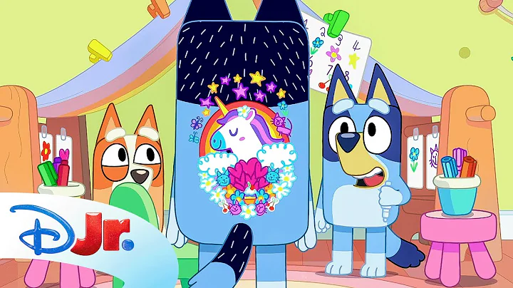 FULL BLUEY MINISODE | Tattoo Shop | @disneyjr