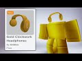 New how to get gold clockwork headphones in roblox for free 