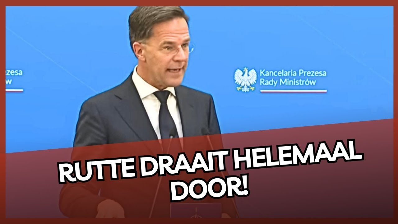 Mark Rutte draait volledig door! Dit is waarom... - YouTube