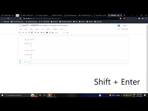 Install R and Link with Jupyter Notebook | Jupyter Interface | Markdown