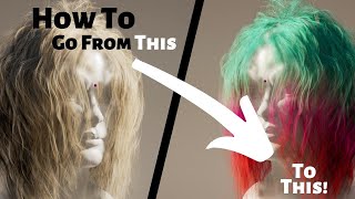 How To Create 2 Tone Hair Dye with Unreal Engine 5 Real Time Hair