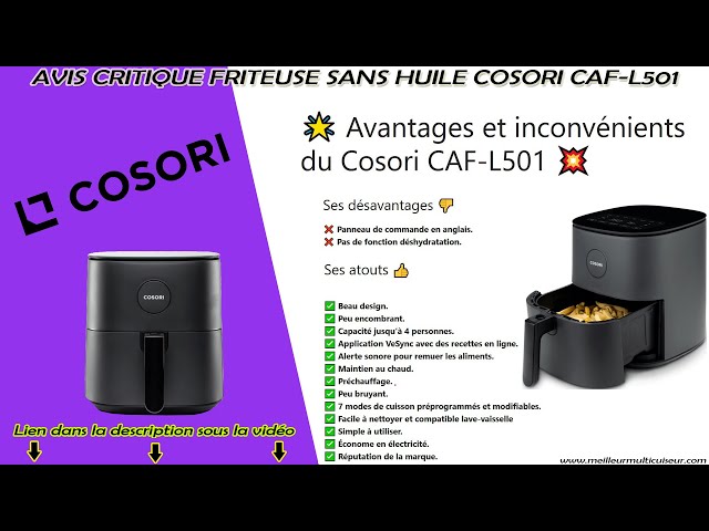 ⭐ Avis sur Cecofry Dual 9000 Friteuse sans huile CECOTEC Caractéristiques,  Avantages & Inconvénients 