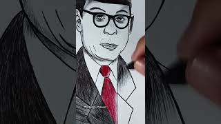 Menggambar Mohammad Hatta