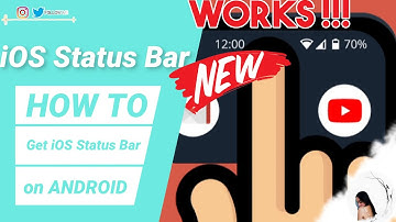 How to install IOS 14 Status Bar ON ANY ANDROID PHONES 😍 | QuickUpdate | NEW UPDATE 2021 🔥 ✅✅✅