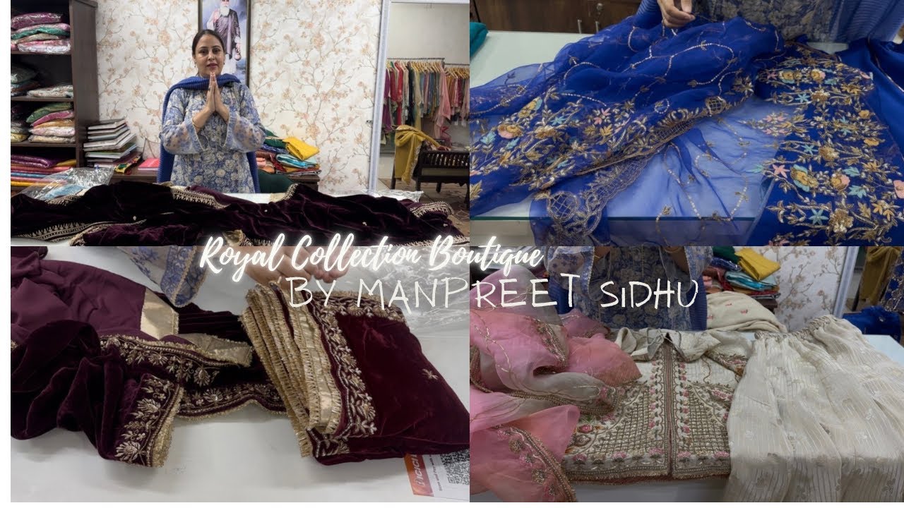 New Punjabi Suit’s for every occasion designed By Manpreet Sidhu #punjabisuits #style #fashion