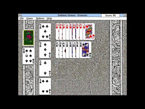 Solitaire Deluxe - Osmosis [Windows 3.11 Longplay] (1995) Interplay