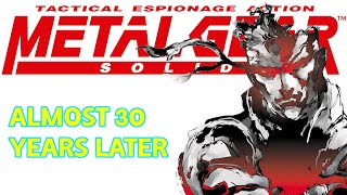Famous METAL GEAR SOLID 30 years later is one of the BEST GAMES I've played | A retrospective (PT.1 of 2) Profile
