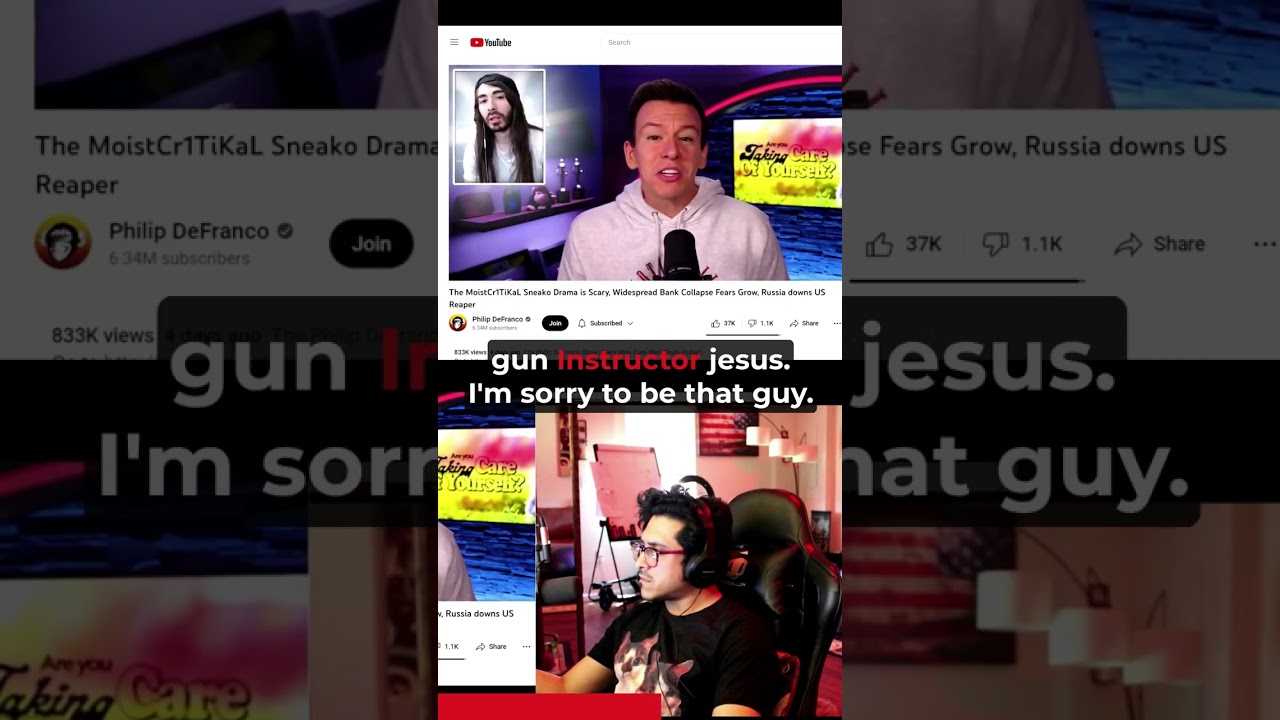 Sneako dancing with a Gun is Very Alpha LOL