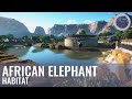 African Elephant Habitat | Malu Zoo | Speed Build | Planet Zoo | Ep. 14