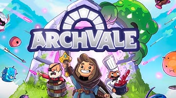 Archvale blends RPG mechanics with fast fun & challenging bullet hell combat with Looting & crafting