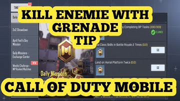 Kill 5 Enemies With Grenades in TDM | Daily Missions| | Call of Duty Mobile|