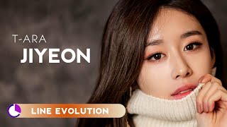 T-ARA (티아라) - JIYEON ( Line Evolution ) (2009 - 2017)