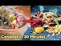 How To Make Compost For Any Plants Within 30 Minutes || How to make Organic compost at home