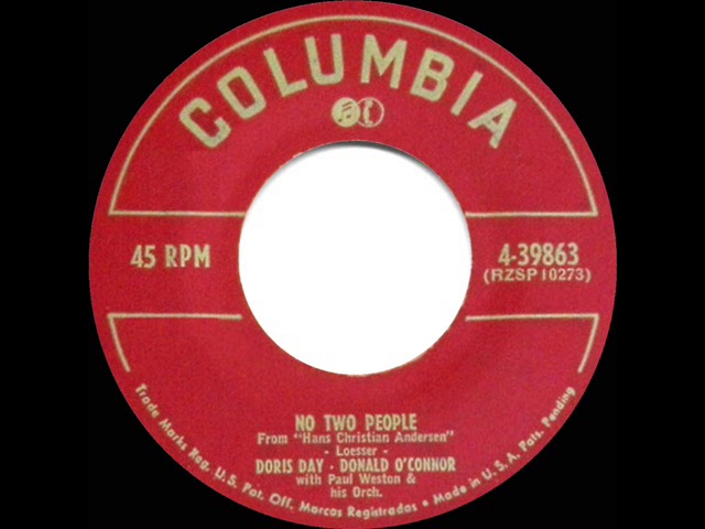 1952 HITS ARCHIVE: No Two People - Doris Day & Donald O'Connor