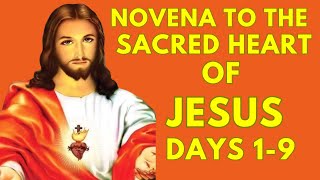 Novena To The Sacred Heart Of Jesus | Pray For Nine Days | Powerful | Days 1-9