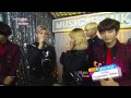 Capture de la vidéo 131115 Trouble Maker - Interview @Music Bank