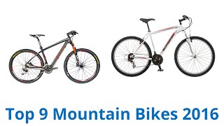 9 Best Mountain Bikes 2016