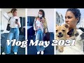 Vlog 2021 #2- Spring Gardening - Home Workout - Sunscreen Fail - Unboxing you Gift -