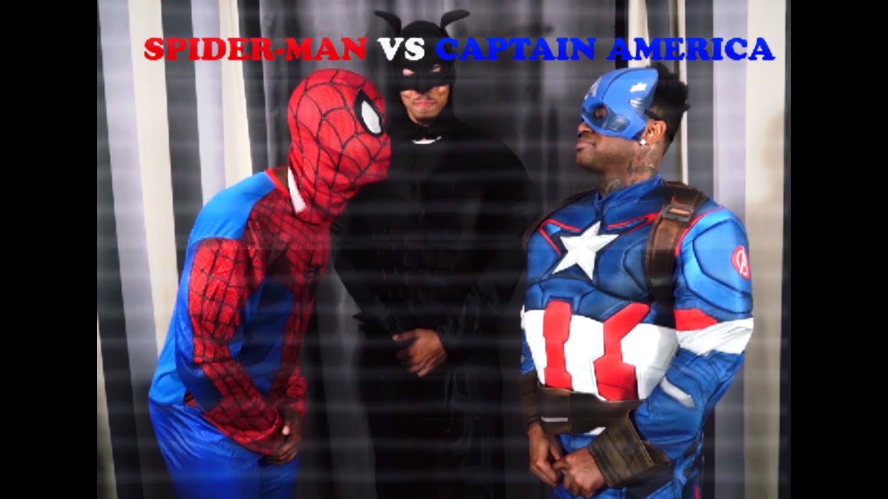 FREESTYLE RAP BATTLE: Spider-Man VS Captain America