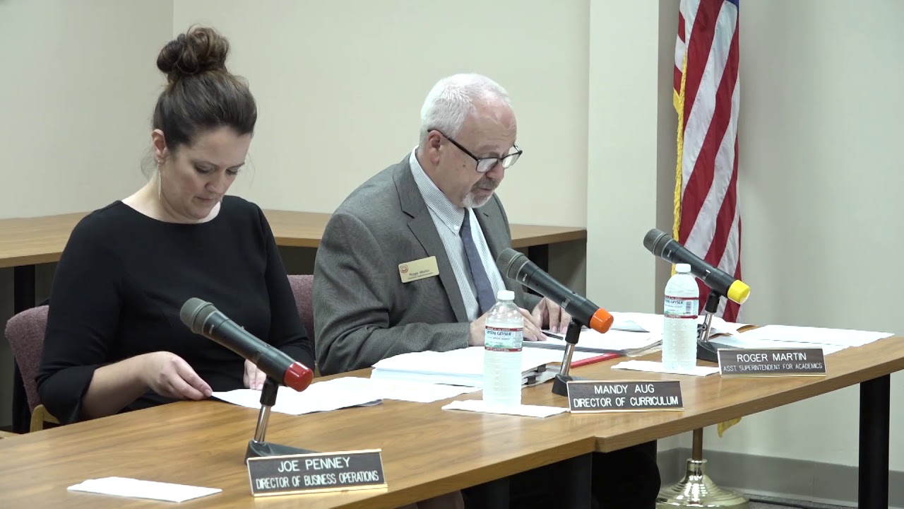 1 Fairfield City Schools Board of Education Work Session 8 1 19