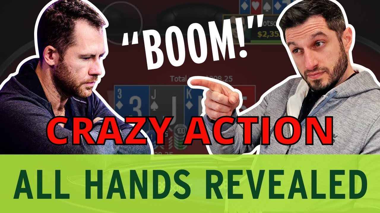 A lot of crazy Plays in the Galfond Challenge: $100/$200 PLO Phil vs. Jungleman (Daniel Cates)