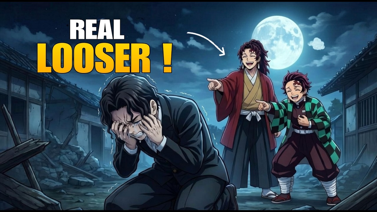 MUZAN IS A REAL LOOSER 😂 | Demon Slayer (Hindi)