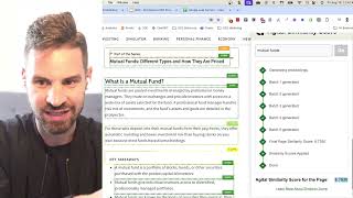 Similarity Score Extension By Go Fish – Analyze Content for SEO