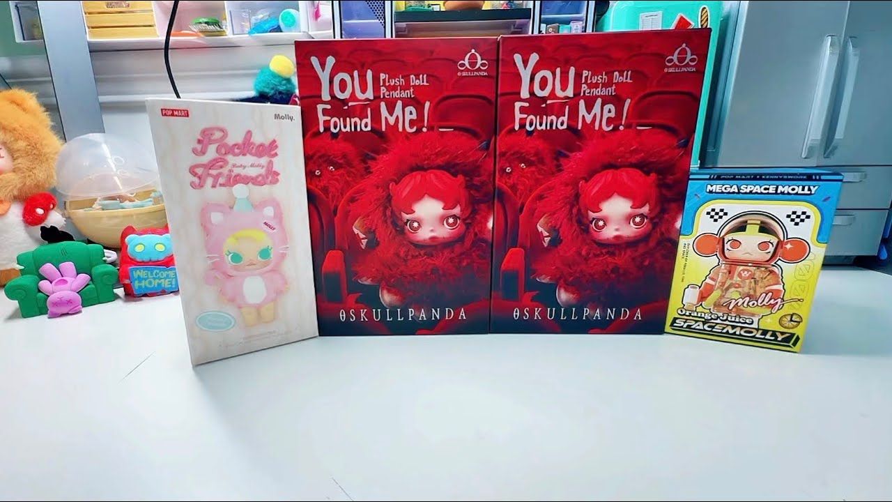 Unboxing Blind Box Wins from Claw Eden App! ⭐️Skullpanda/Baby Molly⭐️