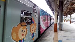 3191次迴送嘉義站的EMU563+EMU559優化區間車