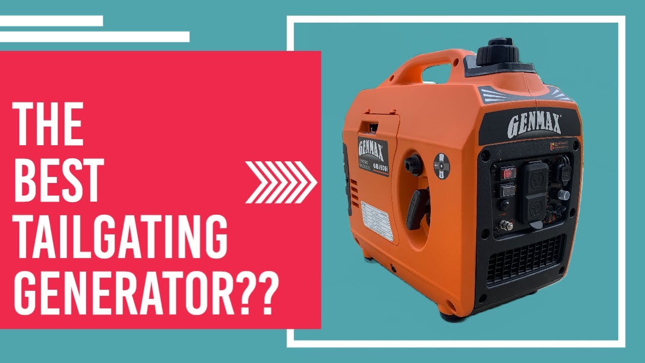 Genmax (GM1200i) 1200 Watt Inverter Generator - Tailgating Review
