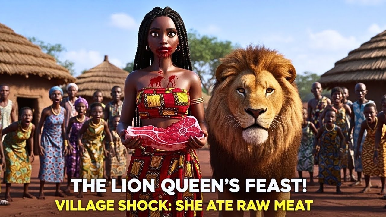 She Only Ate Raw Food -The Reason Left Everyone Speechless African folktale
