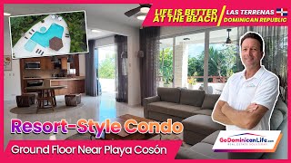 Las Terrenas Condo For Sale – Ground Floor With Jacuzzi | Real Estate Solutions