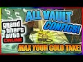 GTA Online Diamond Casino Heist Vault Contents - YouTube