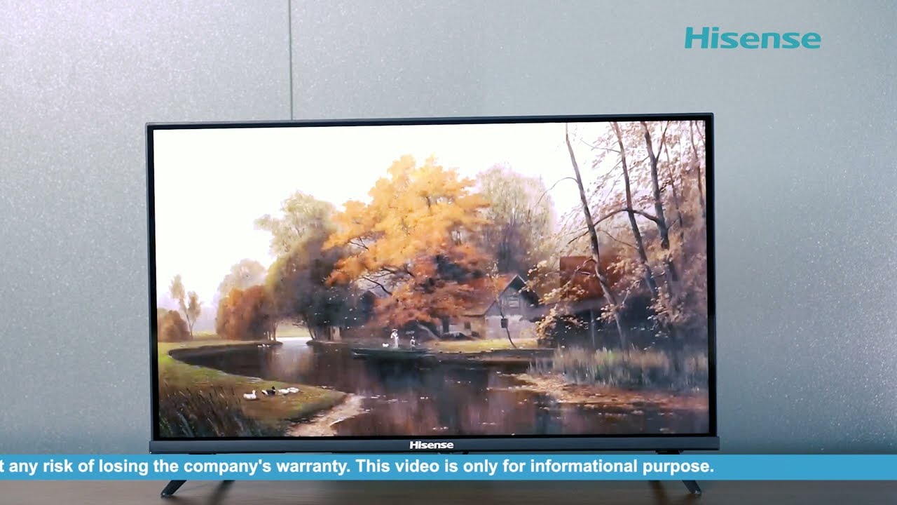 Hisense 32A4G TV | DIY Installation Tutorial - YouTube