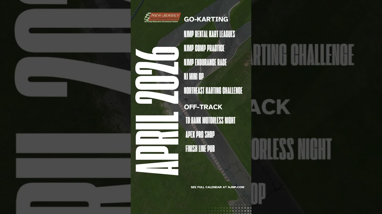 Check out what we got going on this month at #NJMP!