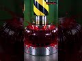 FAKE BLOOD SPLASH 🎬💥 | Satisfying Balloon Explosion 😍 #crushing #hydraulic