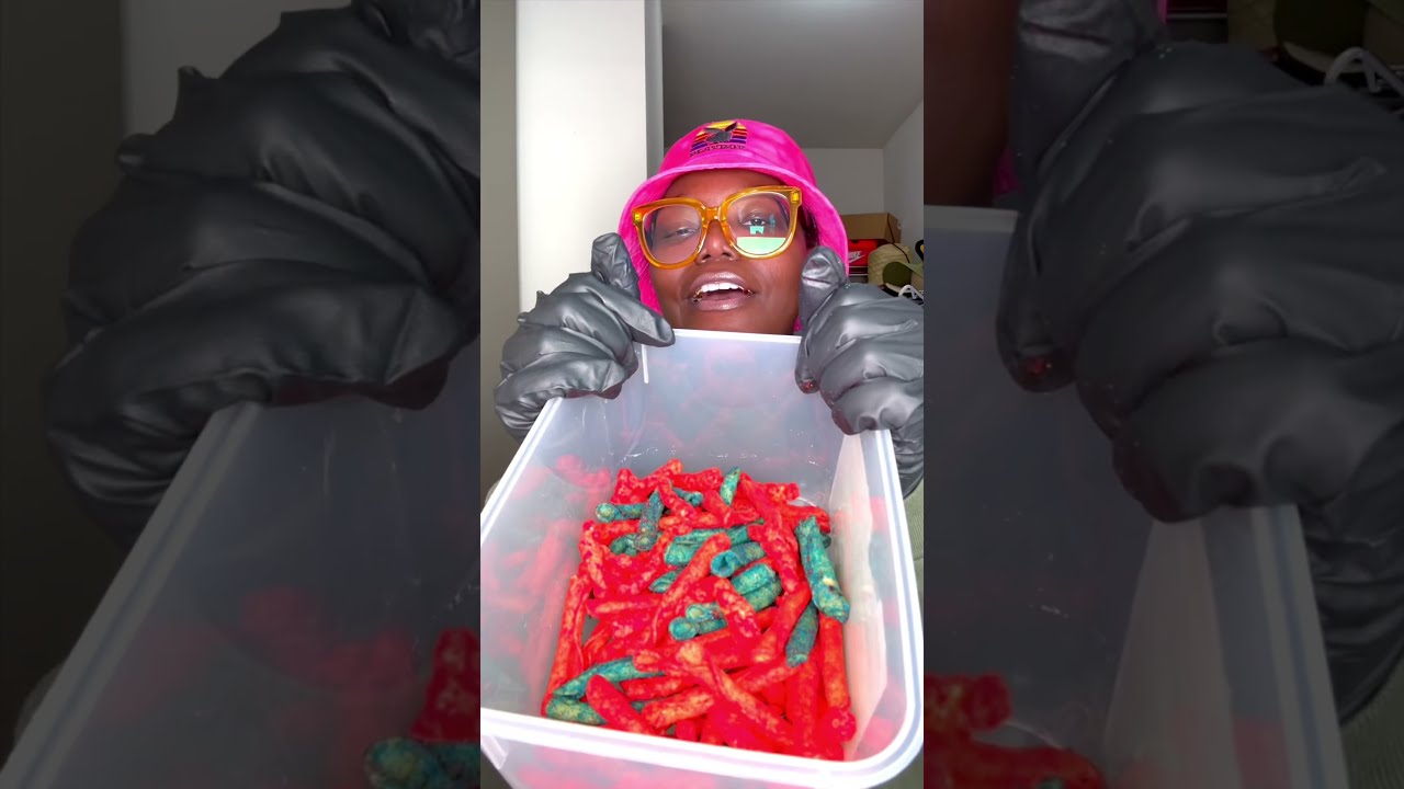 BLUE TAKIS HOT CHEETOS And RED