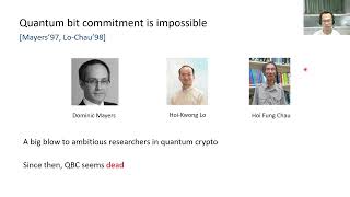 General Properties of Quantum Bit Commitments (Extended Abstract) Wealth