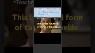 This is the full form of carbon dioxide #youtube #comedy #funny #viralvideos