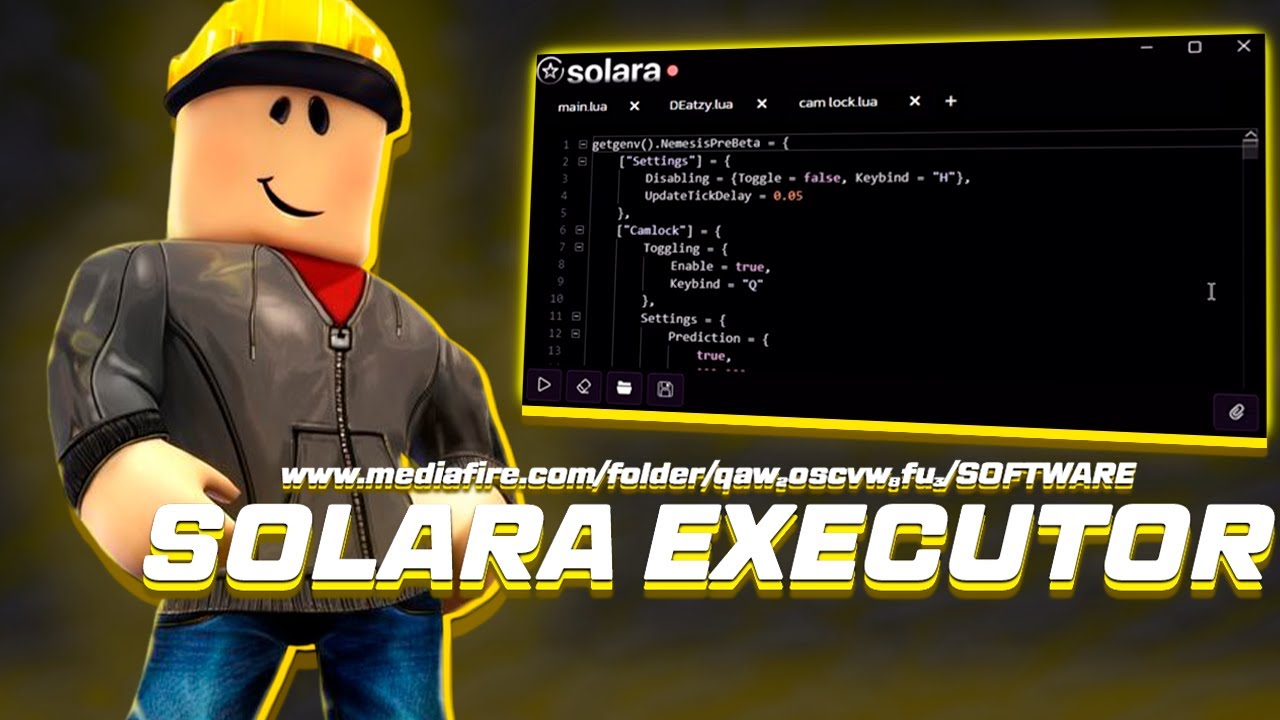 [2025!] Its Newest Script Menu - Roblox PC Executor Solara Exploit ...