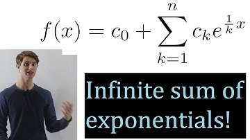 Functions as Sums of Exponentials