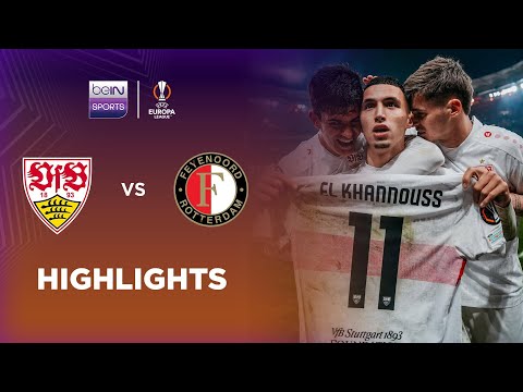 direksitoto x BOS - VfB Stuttgart 2-0 Feyenoord | Europa League 25/26 Match Highlights