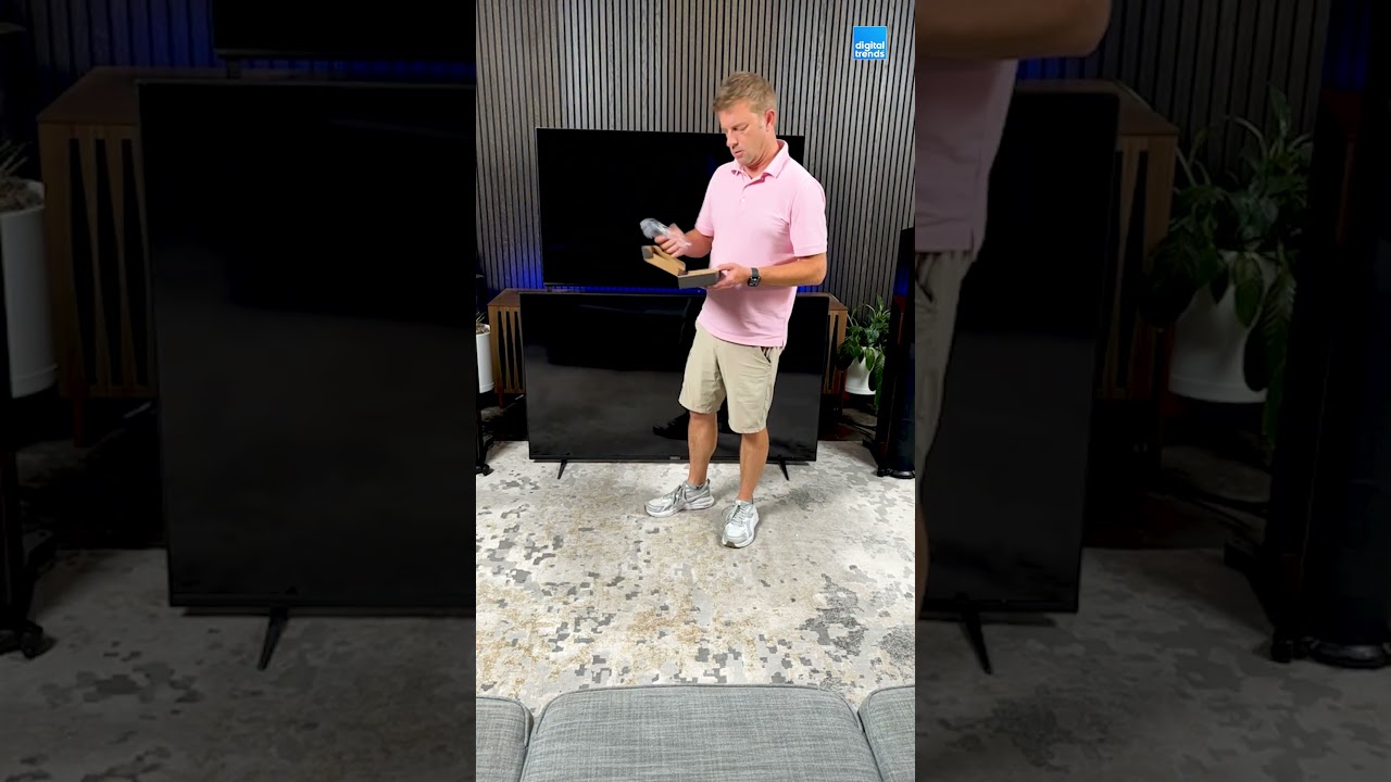 Possibly the easiest TV setup ever!