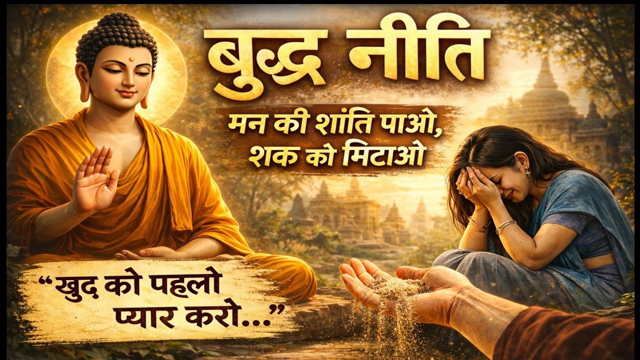 शक की बीमारी को जड़ से कैसे खत्म करें?| शक करना कैसे छोड़ें | 5 Lessons from Gautam Buddha |buddhniti